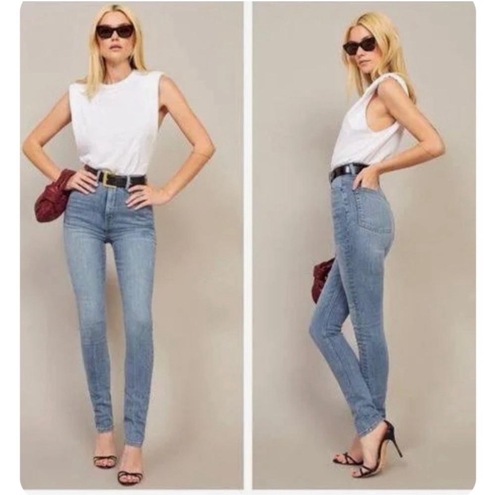 Reformation Ultra High & Skinny jeans